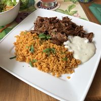 Vegan Kebab „Batman"  at Exil in Regensburg