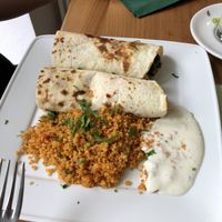 Vegan Wraps with Tzatziki and Bulgur  at Exil in Regensburg