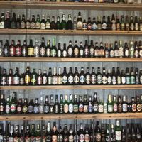 Beer collection at Le Presbytère in Saint-stanislas-de-champlain