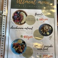 Vegan menu at Bloom Coffee Okinawa - ブルームコーヒーオキナワ in Okinawa