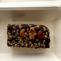 Vegan brownie with nuts at Bloom Coffee Okinawa - ブルームコーヒーオキナワ in Okinawa