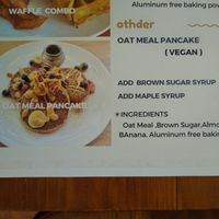 Oatmeal pancakes at Bloom Coffee Okinawa - ブルームコーヒーオキナワ in Okinawa