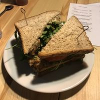 Clubsandwich (sehr lecker!) at smula in Berlin