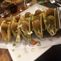 Tacos with falafel at Bautinn in Akureyri