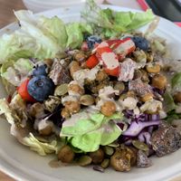 Rainbow salad at Mama  in Reykjavik