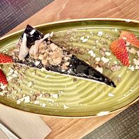 Vegan cheesecake   at Mama  in Reykjavik