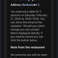  at Mama  in Reykjavik