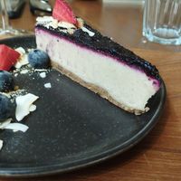 Cheese cake vegan at Mama  in Reykjavik