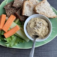 Hummus platter  at Mama  in Reykjavik