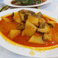 Curry Mutton. at Forever Green 長榮素食館 in Petaling Jaya