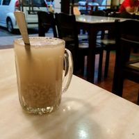 Barley drink (hot) at Forever Green 長榮素食館 in Petaling Jaya