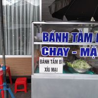 The stall at Banh Tam Bi in Chau Doc