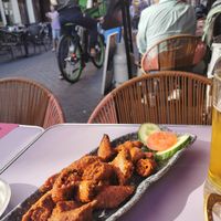 Sheesh kebab at The Vegan Indian in Amsterdam