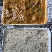 coconut curry with rice   at The Vegan Indian in Amsterdam