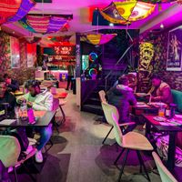 Inside of The Vegan Indian at The Vegan Indian in Amsterdam