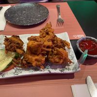 Onion bhaji  at The Vegan Indian in Amsterdam