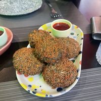 Hara bara kebab  at The Vegan Indian in Amsterdam