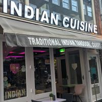 Front at The Vegan Indian in Amsterdam