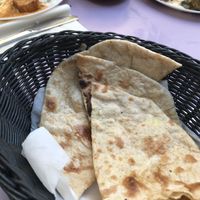Tandoori roti at The Vegan Indian in Amsterdam