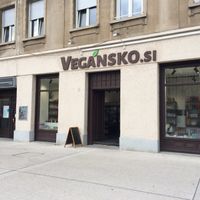 It is a beautiful space!  at Vegansko.si in Ljubljana