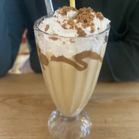 Biscoff milkshake   at Thrive in Cambridge