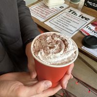 Hot chocolate   at Thrive in Cambridge