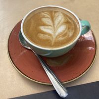 Oat mylk Cortado  at Thrive in Cambridge
