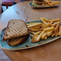 Cheeze toastie at Thrive in Cambridge