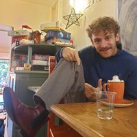 Hot chocolate - 8/10 at Thrive in Cambridge