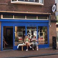 outside  at Vegan Pip's in Leeuwarden