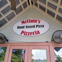 Sign at McClain's Pizzeria in Mandeville