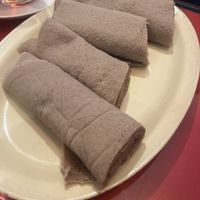 Given extra injera which was included  at Rendez-Vous in Toronto