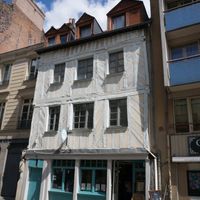 Façade at Cafe 1802 in Rennes