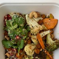 buddha bowl at Brixton House in Bratislava