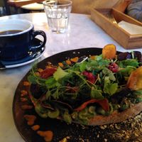 Avo toast at Brixton House in Bratislava