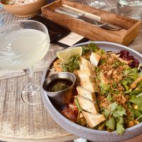 Vegan burrito bowl  at Brixton House in Bratislava