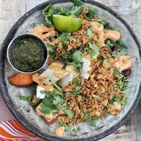 Burrito bowl   at Brixton House in Bratislava