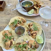 Taco Tuesday with margaritas and guacamole  at Brixton House in Bratislava
