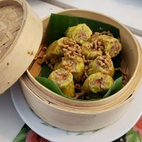 泰式燒賣口味獨特，不錯 at Dok Bua Vegetarian - Lotus Vegetarian in Phuket