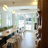 Grab and go snack shelf at Dok Bua Vegetarian - Lotus Vegetarian in Phuket