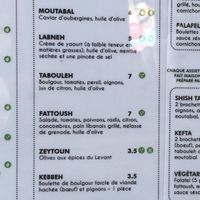 Close ups so you can read the detail.  at Le Levant in Lausanne