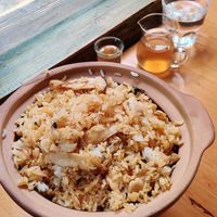 Mushroom rice at V Sherry 云雪丽 - Yún Xuě Lì in Lijiang