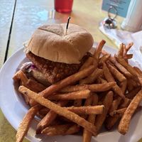 Tossed & Sauced: Fried Tofu Steak and Chipotle Agave   at 821 Cafe in Richmond