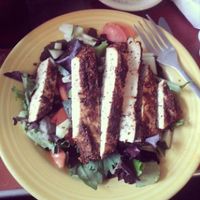 Vegan Caesar (small).... add tofu.  at 821 Cafe in Richmond