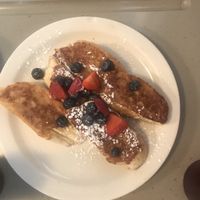 Chi vegan French toast  at 821 Cafe in Richmond