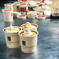 Montgomery’s ice cream at The Chocolate Shop in The Hague