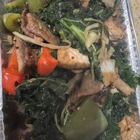 Kale and gluten supreme  at Grasshopper Restaurant in Boston