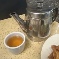Complimentary tea!!!   at Grasshopper Restaurant in Boston