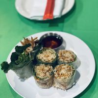 Tofu hand rolls  at Grasshopper Restaurant in Boston