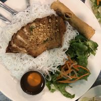 Vermicelli chicken at Grasshopper Restaurant in Boston
